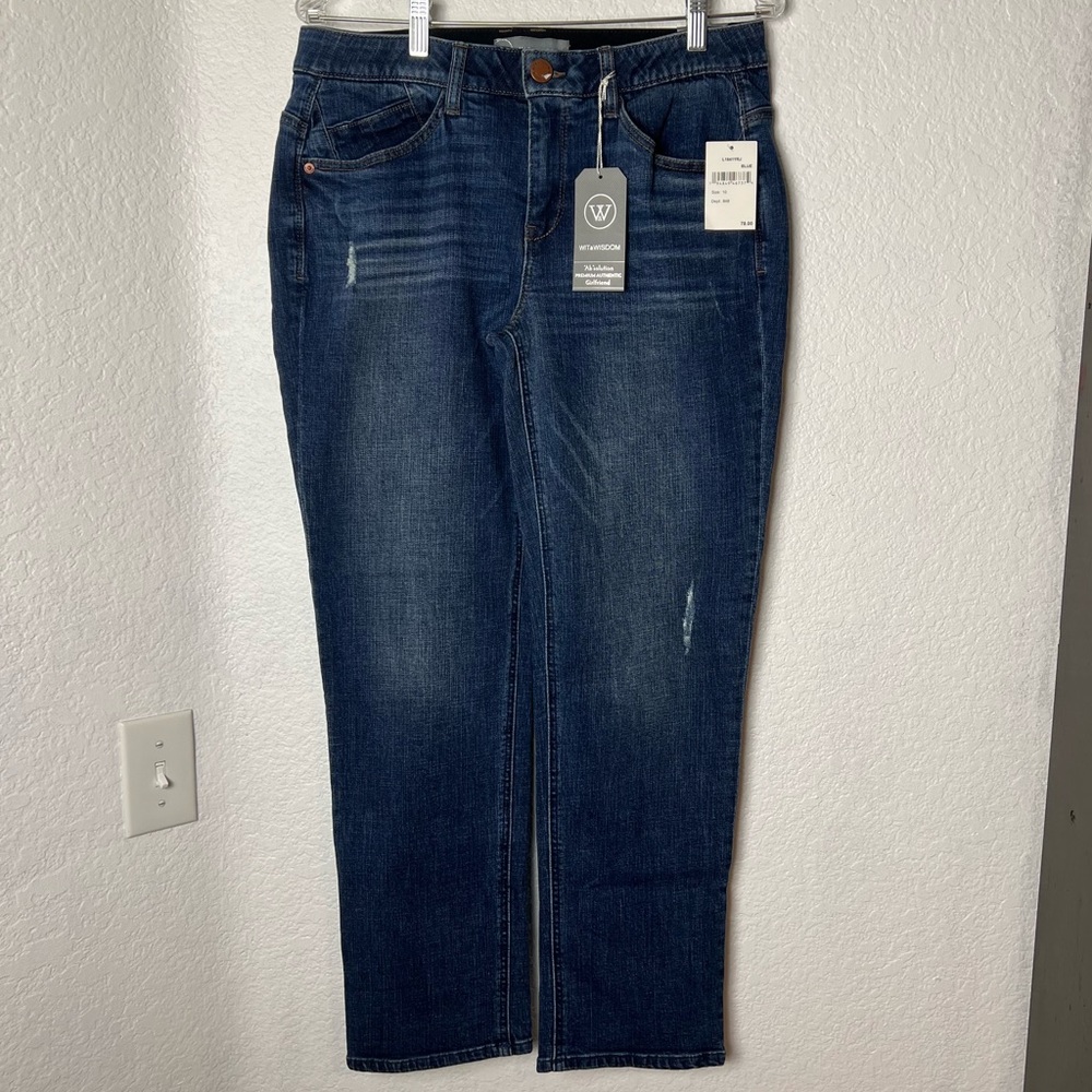 Wit & Wisdom Girlfriend Jean Ab Solutions Premium Authentic Size 10